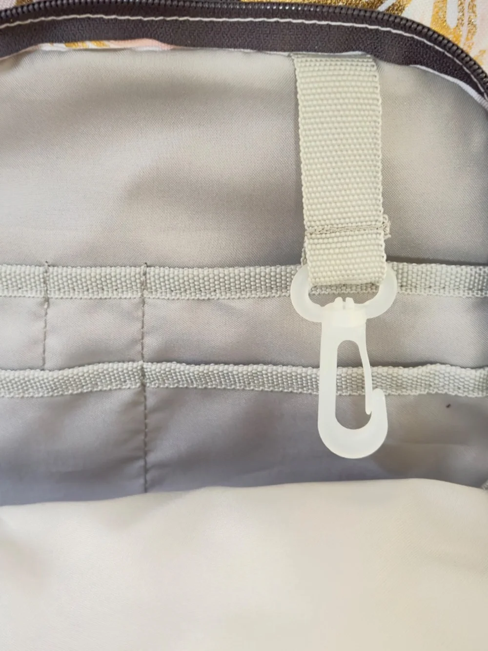 Pottery Barn Backpack Lunchbox Set Blush Gold Marble XL